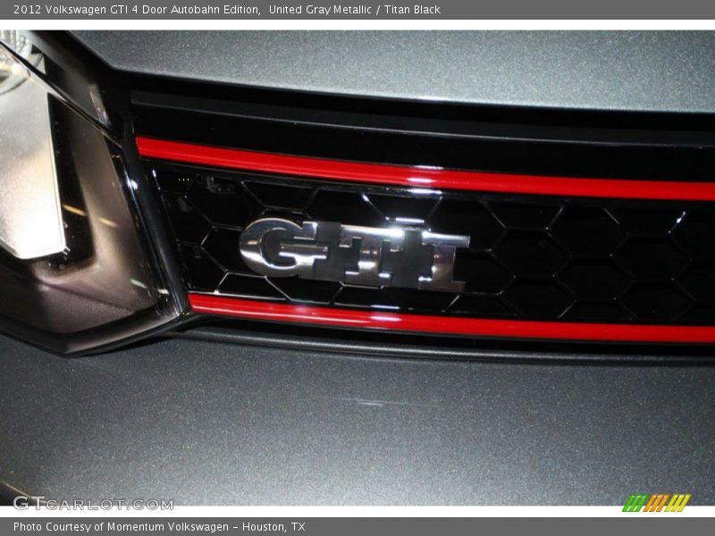 United Gray Metallic / Titan Black 2012 Volkswagen GTI 4 Door Autobahn Edition