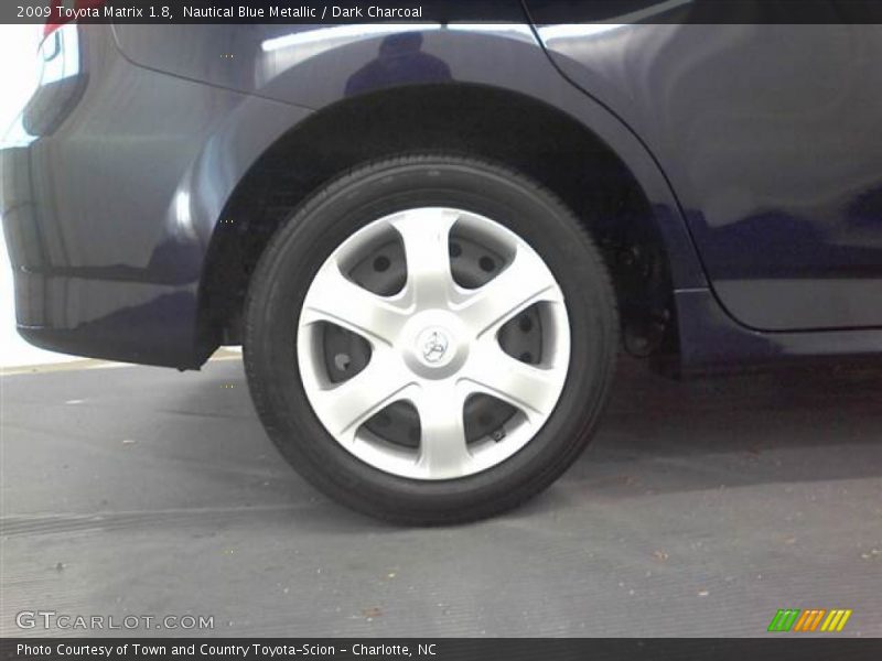 Nautical Blue Metallic / Dark Charcoal 2009 Toyota Matrix 1.8