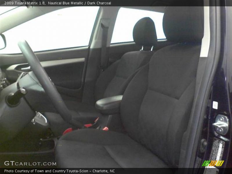 Nautical Blue Metallic / Dark Charcoal 2009 Toyota Matrix 1.8
