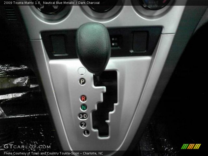 Nautical Blue Metallic / Dark Charcoal 2009 Toyota Matrix 1.8
