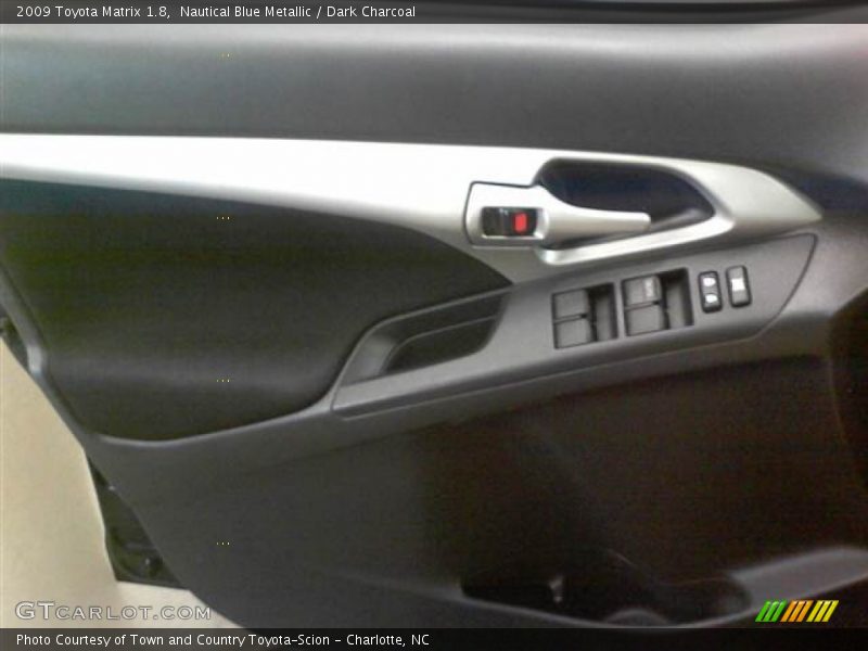 Nautical Blue Metallic / Dark Charcoal 2009 Toyota Matrix 1.8