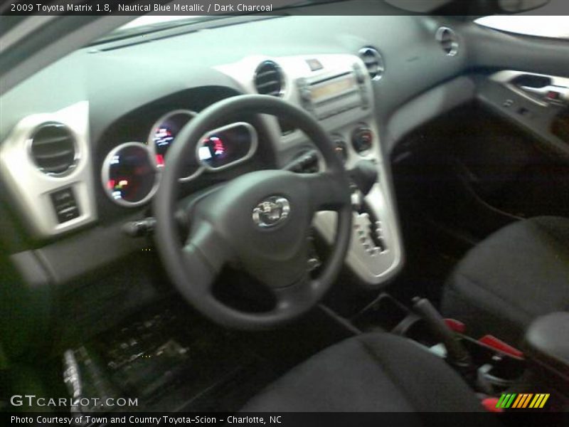 Nautical Blue Metallic / Dark Charcoal 2009 Toyota Matrix 1.8