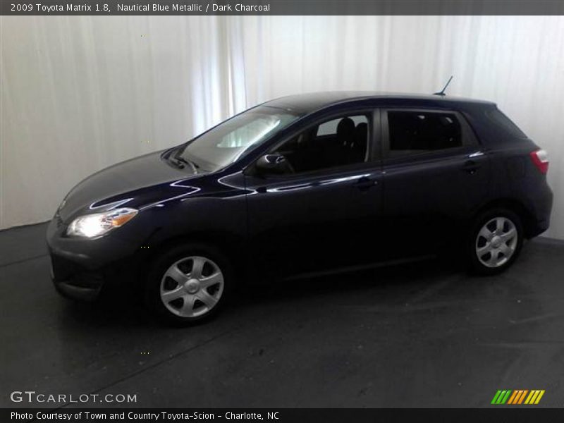 Nautical Blue Metallic / Dark Charcoal 2009 Toyota Matrix 1.8