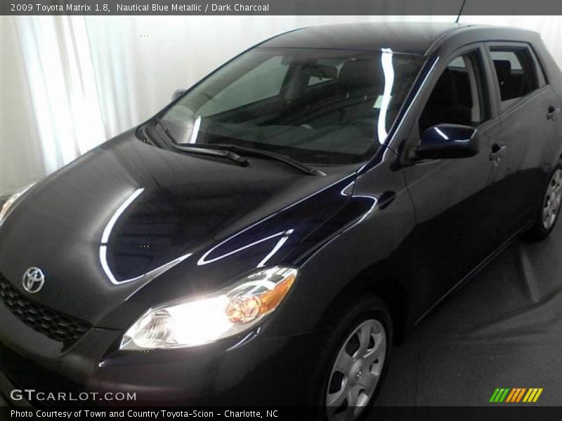 Nautical Blue Metallic / Dark Charcoal 2009 Toyota Matrix 1.8