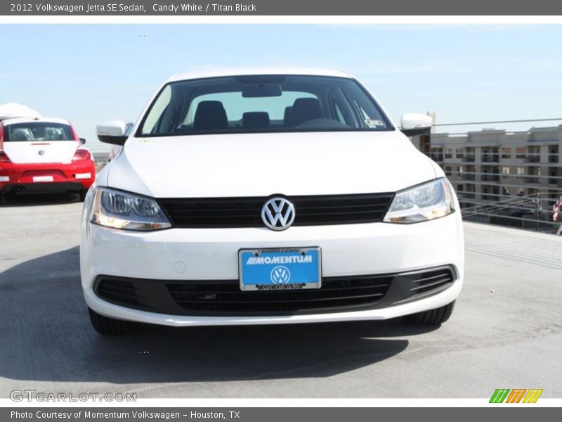 Candy White / Titan Black 2012 Volkswagen Jetta SE Sedan
