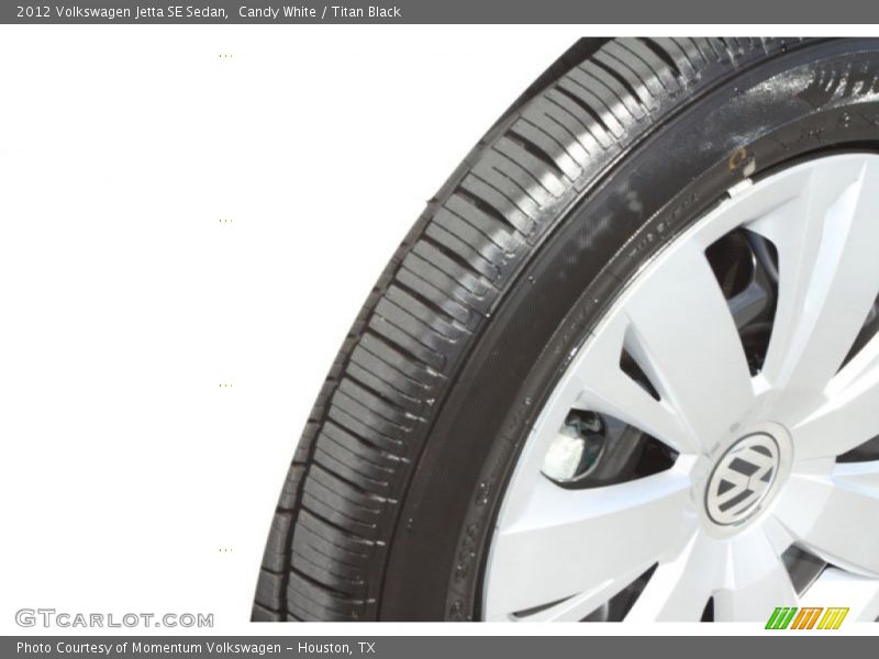 Candy White / Titan Black 2012 Volkswagen Jetta SE Sedan