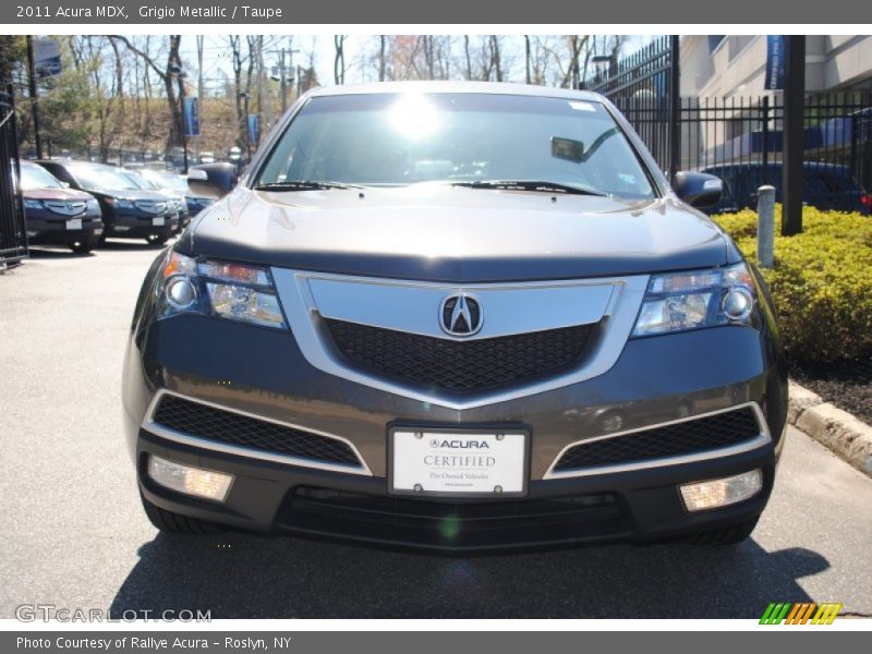Grigio Metallic / Taupe 2011 Acura MDX