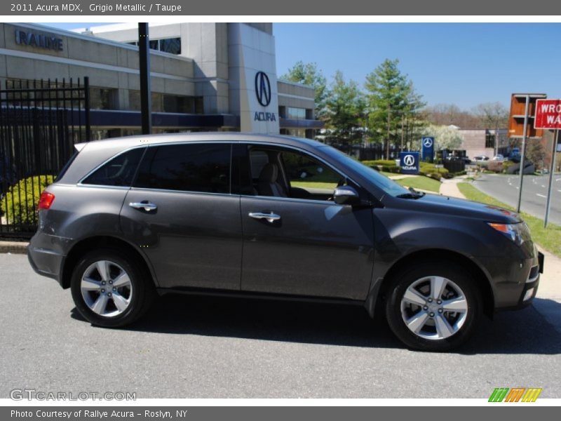Grigio Metallic / Taupe 2011 Acura MDX