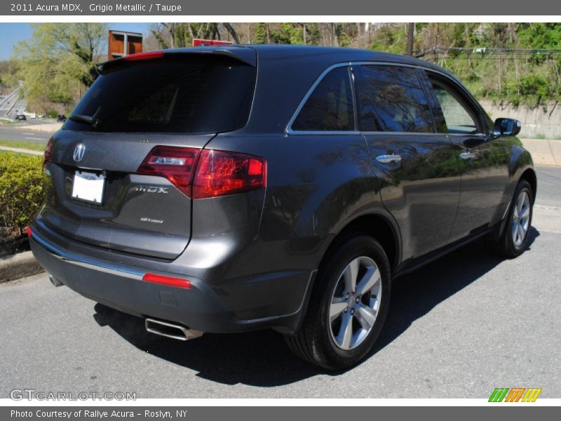 Grigio Metallic / Taupe 2011 Acura MDX