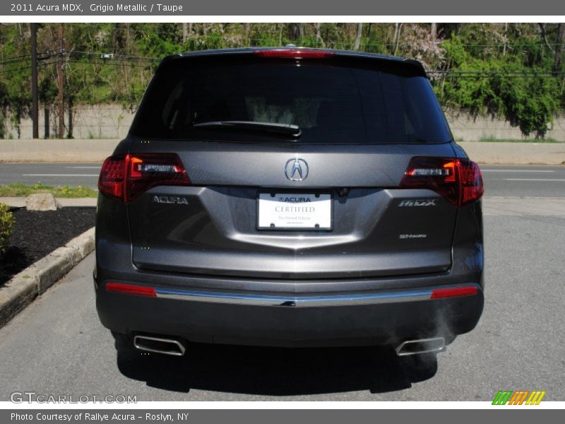 Grigio Metallic / Taupe 2011 Acura MDX