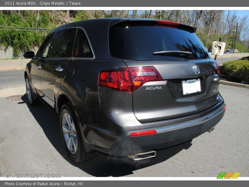 Grigio Metallic / Taupe 2011 Acura MDX