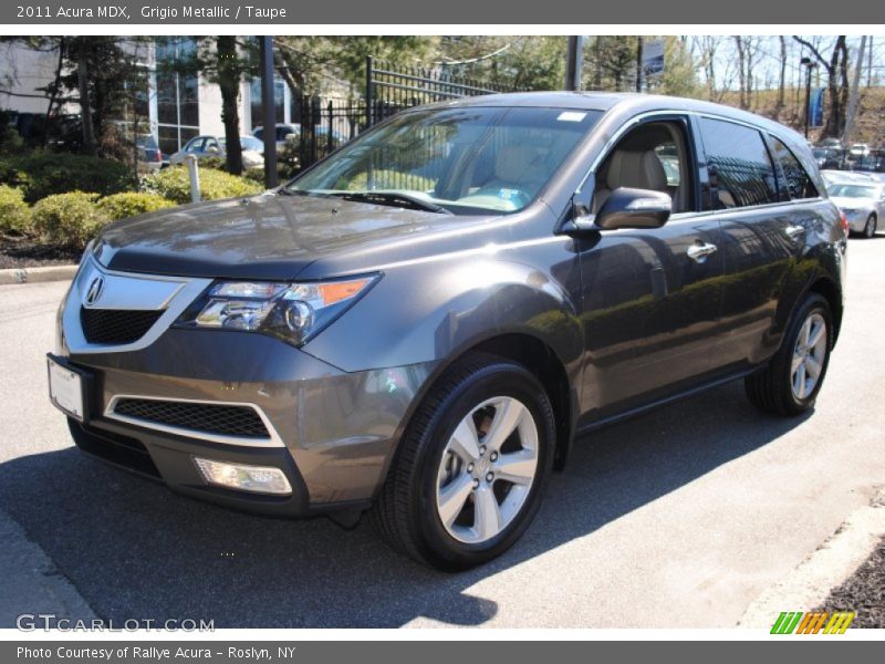 Grigio Metallic / Taupe 2011 Acura MDX