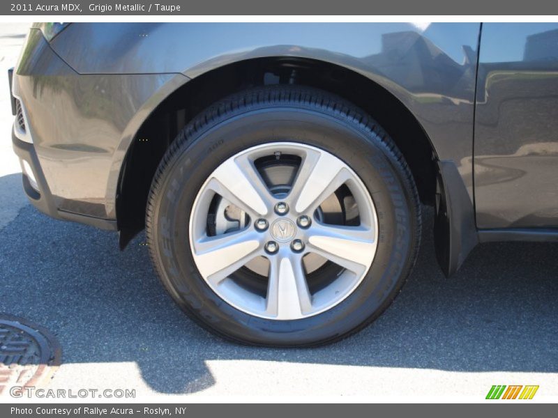 Grigio Metallic / Taupe 2011 Acura MDX
