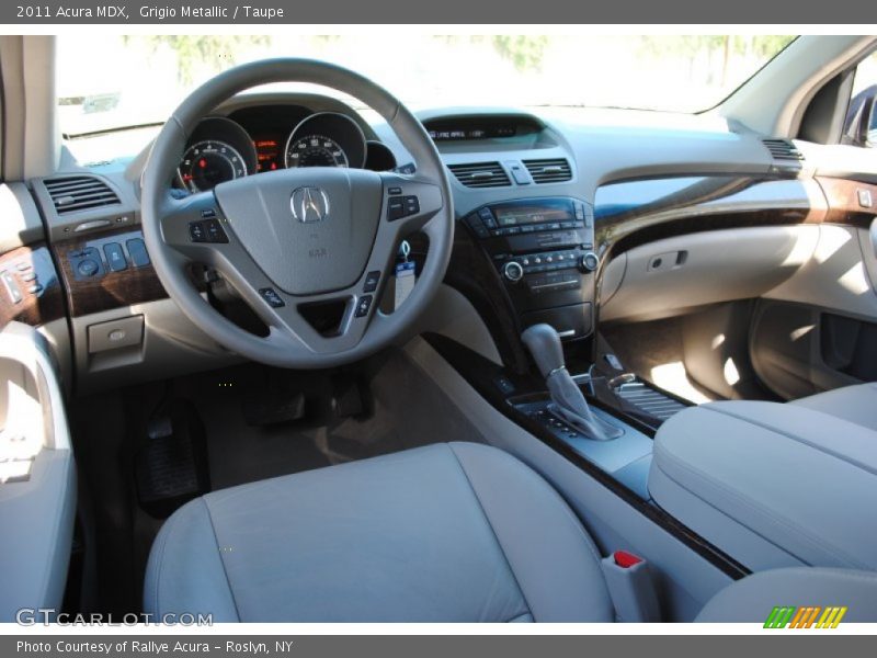 Grigio Metallic / Taupe 2011 Acura MDX