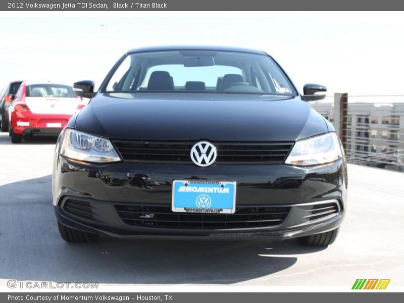 Black / Titan Black 2012 Volkswagen Jetta TDI Sedan