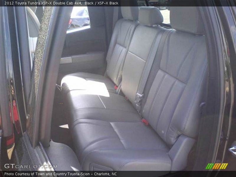  2012 Tundra XSP-X Double Cab 4x4 XSP-X Black Interior