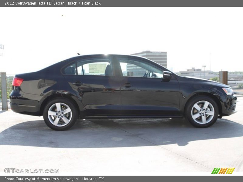 Black / Titan Black 2012 Volkswagen Jetta TDI Sedan