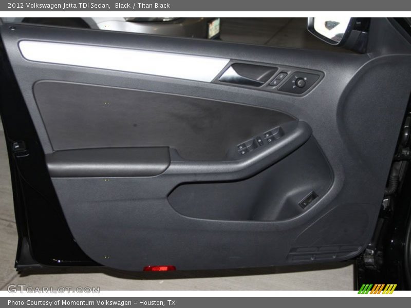Black / Titan Black 2012 Volkswagen Jetta TDI Sedan