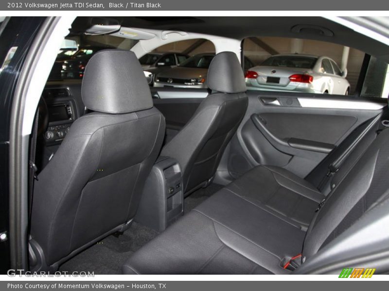 Black / Titan Black 2012 Volkswagen Jetta TDI Sedan