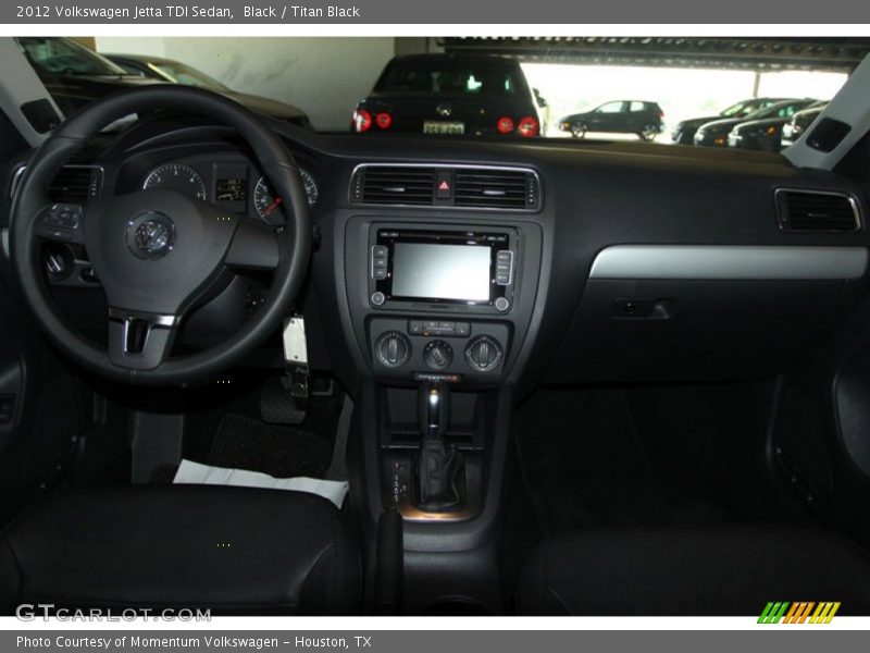 Black / Titan Black 2012 Volkswagen Jetta TDI Sedan