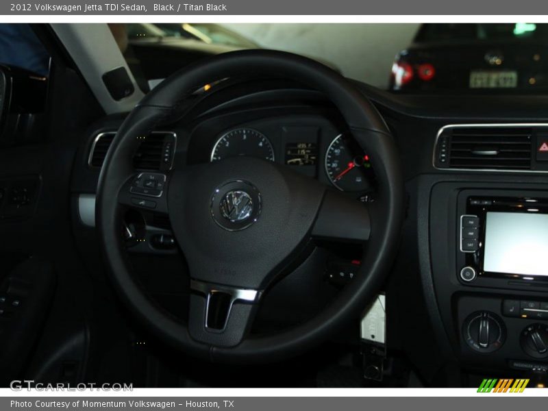 Black / Titan Black 2012 Volkswagen Jetta TDI Sedan