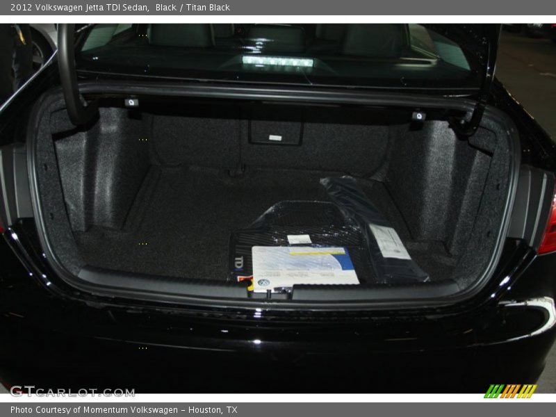 Black / Titan Black 2012 Volkswagen Jetta TDI Sedan