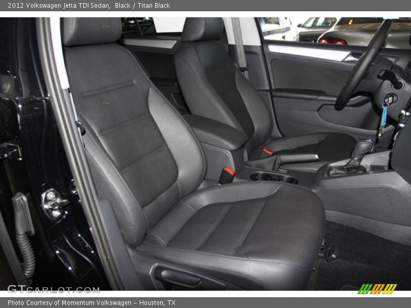 Black / Titan Black 2012 Volkswagen Jetta TDI Sedan