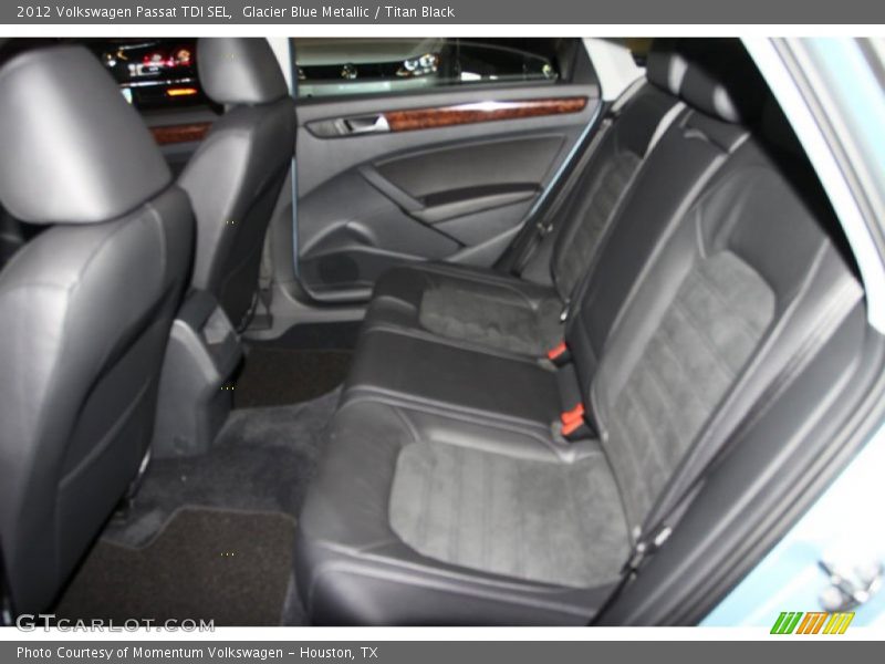 Glacier Blue Metallic / Titan Black 2012 Volkswagen Passat TDI SEL