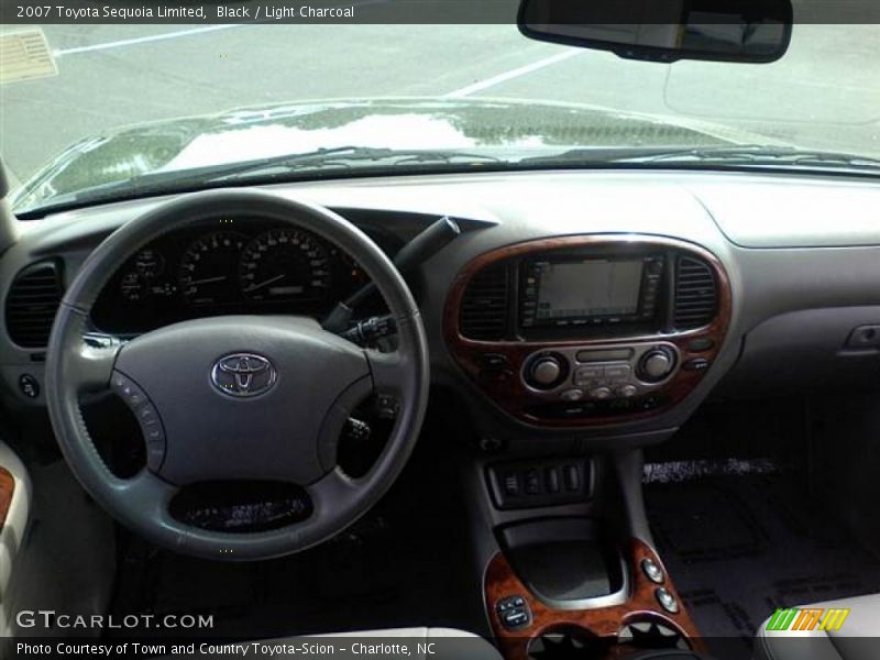 Black / Light Charcoal 2007 Toyota Sequoia Limited