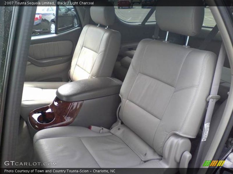 Black / Light Charcoal 2007 Toyota Sequoia Limited