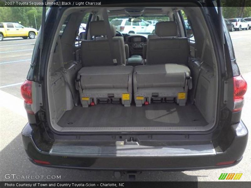 Black / Light Charcoal 2007 Toyota Sequoia Limited