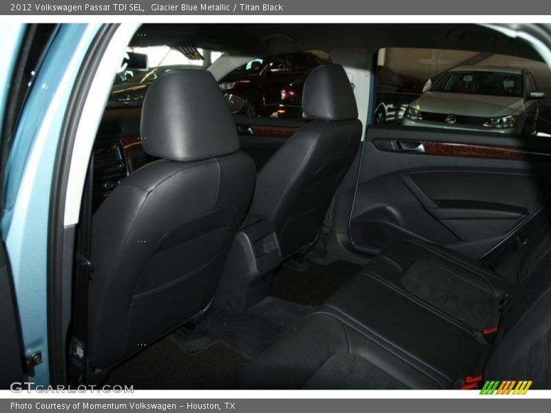 Glacier Blue Metallic / Titan Black 2012 Volkswagen Passat TDI SEL