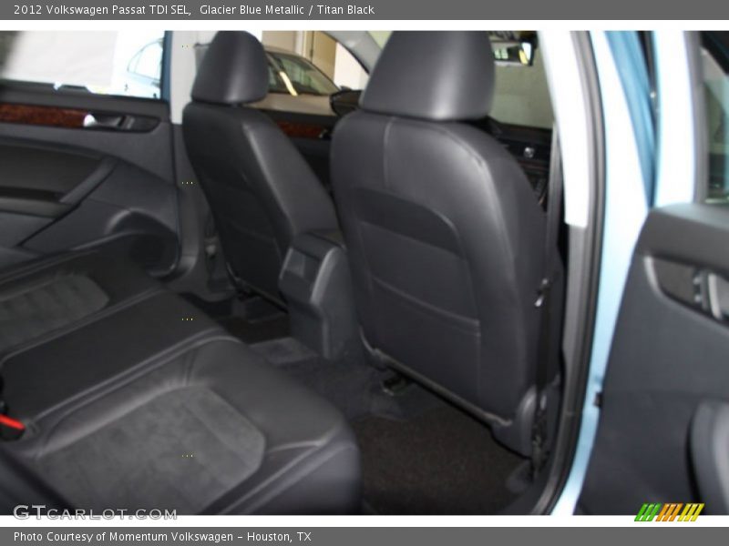Glacier Blue Metallic / Titan Black 2012 Volkswagen Passat TDI SEL