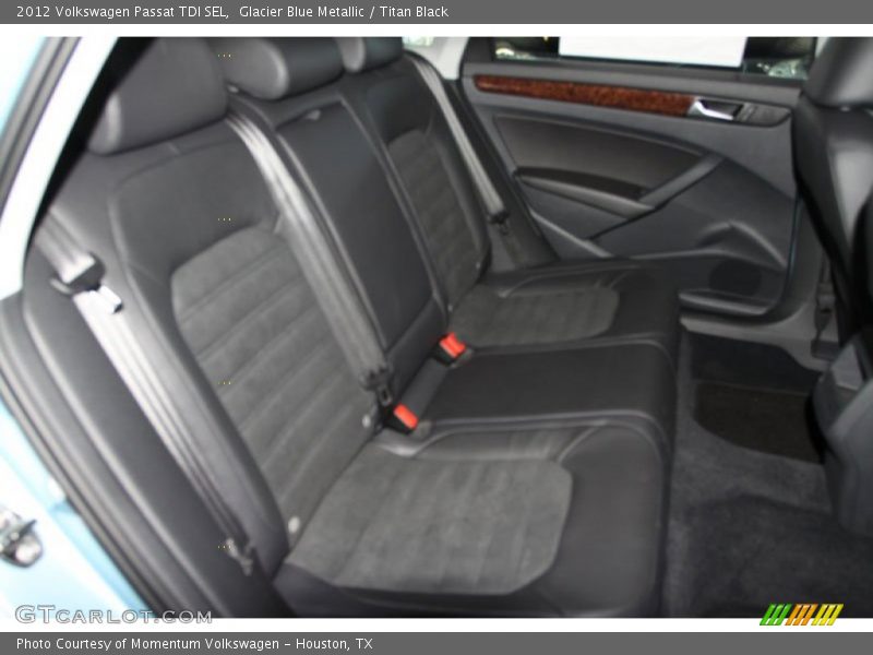 Glacier Blue Metallic / Titan Black 2012 Volkswagen Passat TDI SEL