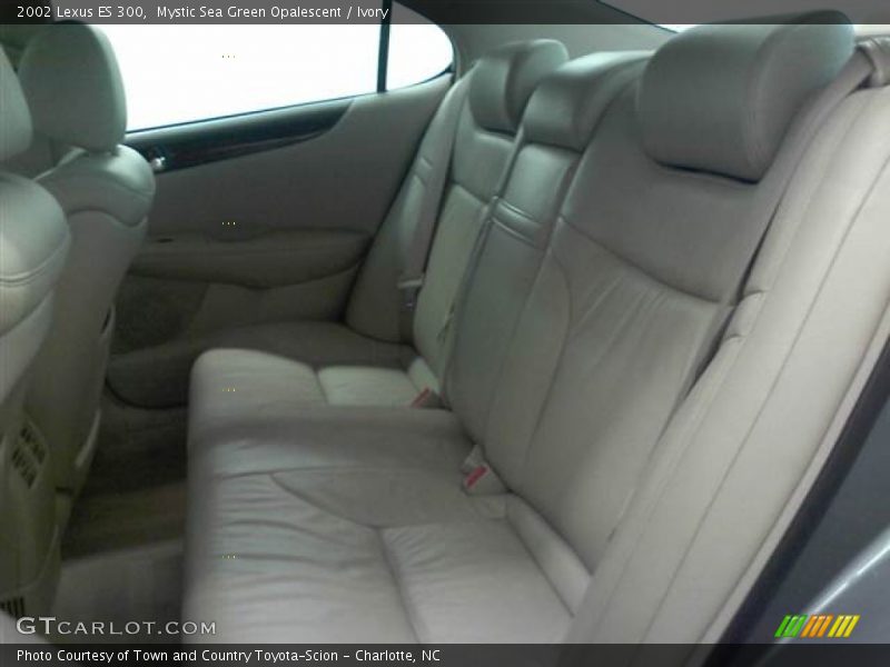 Mystic Sea Green Opalescent / Ivory 2002 Lexus ES 300