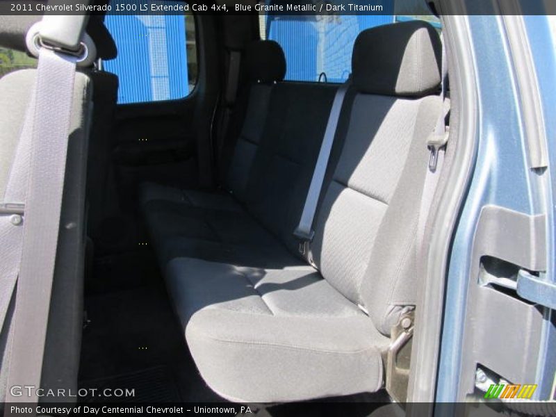 Blue Granite Metallic / Dark Titanium 2011 Chevrolet Silverado 1500 LS Extended Cab 4x4