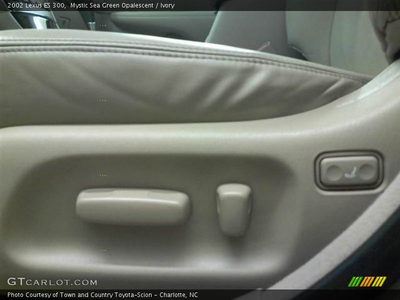 Mystic Sea Green Opalescent / Ivory 2002 Lexus ES 300
