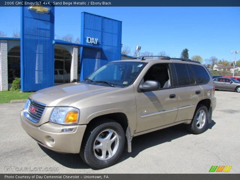 Sand Beige Metallic / Ebony Black 2006 GMC Envoy SLT 4x4