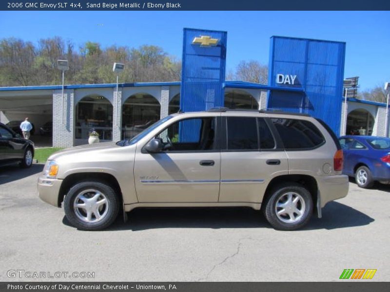 Sand Beige Metallic / Ebony Black 2006 GMC Envoy SLT 4x4