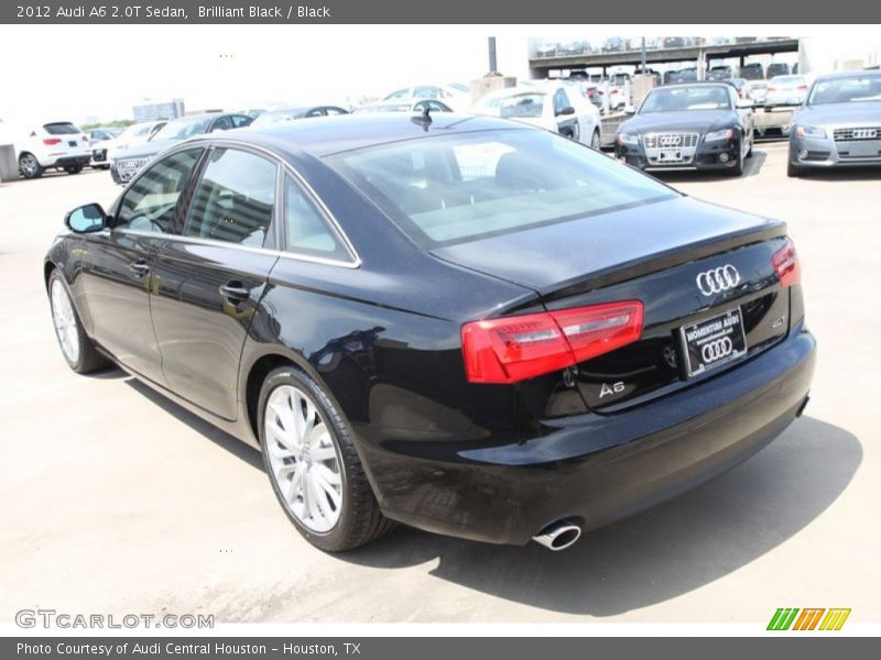 Brilliant Black / Black 2012 Audi A6 2.0T Sedan