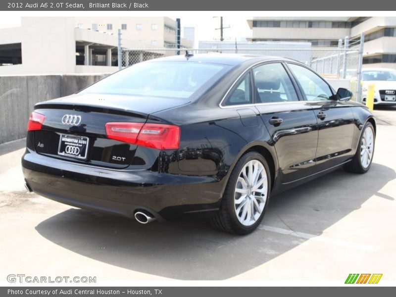 Brilliant Black / Black 2012 Audi A6 2.0T Sedan