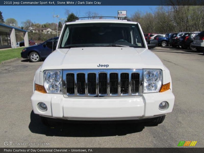 Stone White / Dark Slate Gray 2010 Jeep Commander Sport 4x4