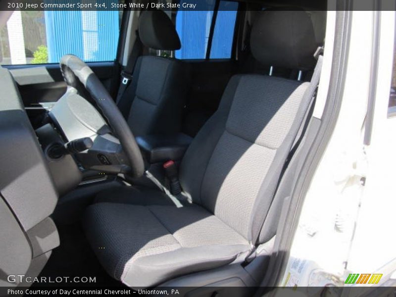 Stone White / Dark Slate Gray 2010 Jeep Commander Sport 4x4