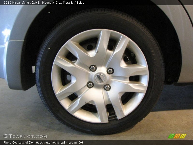 Magnetic Gray Metallic / Beige 2010 Nissan Sentra 2.0 S