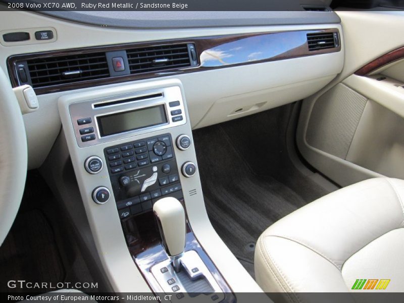 Ruby Red Metallic / Sandstone Beige 2008 Volvo XC70 AWD