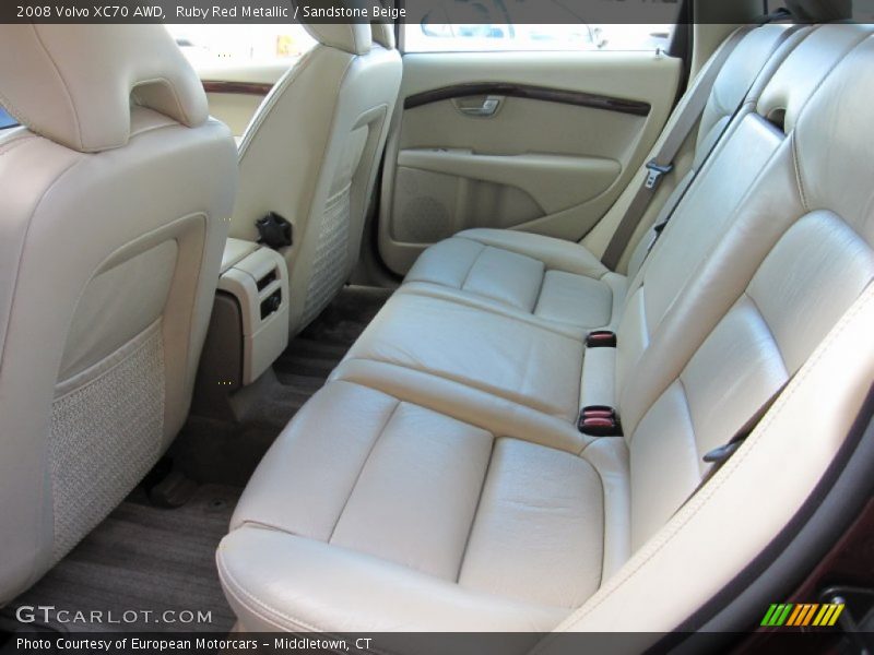 Ruby Red Metallic / Sandstone Beige 2008 Volvo XC70 AWD