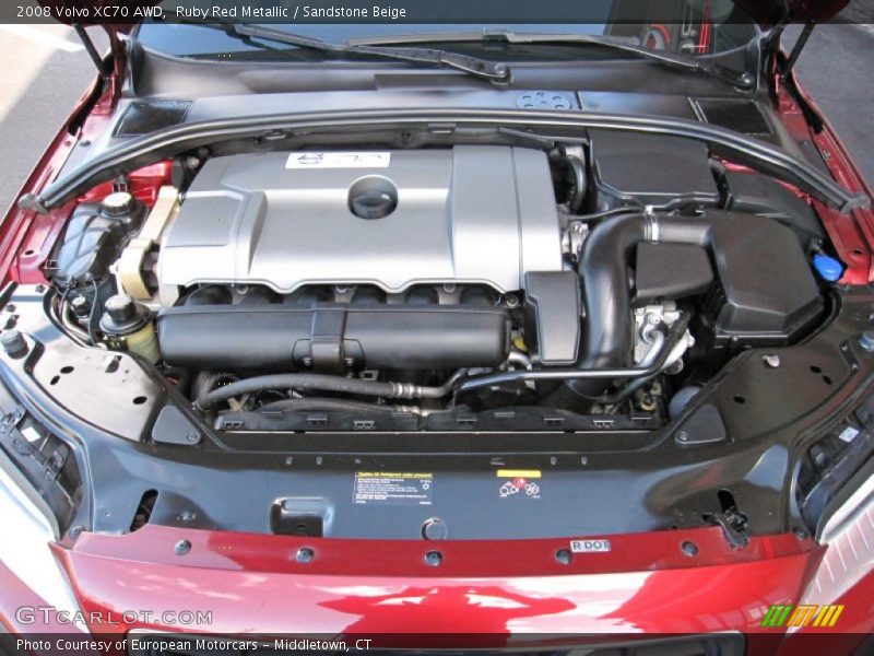 Ruby Red Metallic / Sandstone Beige 2008 Volvo XC70 AWD