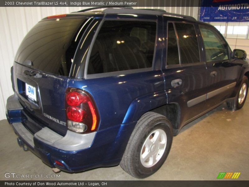 Indigo Blue Metallic / Medium Pewter 2003 Chevrolet TrailBlazer LS 4x4