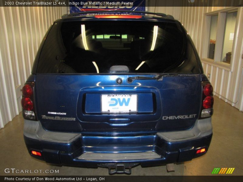 Indigo Blue Metallic / Medium Pewter 2003 Chevrolet TrailBlazer LS 4x4