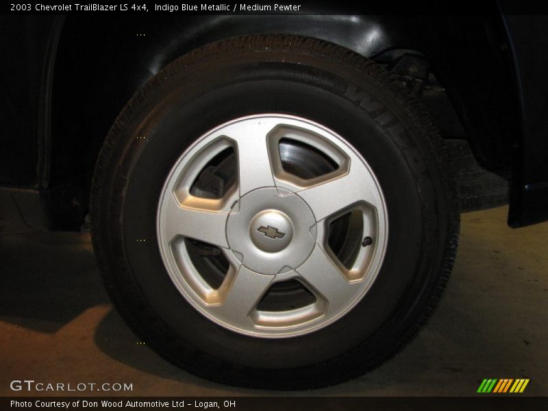 Indigo Blue Metallic / Medium Pewter 2003 Chevrolet TrailBlazer LS 4x4